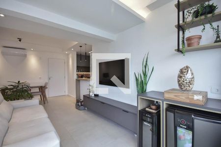 Sala de apartamento para alugar com 2 quartos, 58m² em Vila Andrade, São Paulo