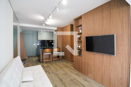 Sala de apartamento à venda com 2 quartos, 105m² em Jardim Caravelas, São Paulo