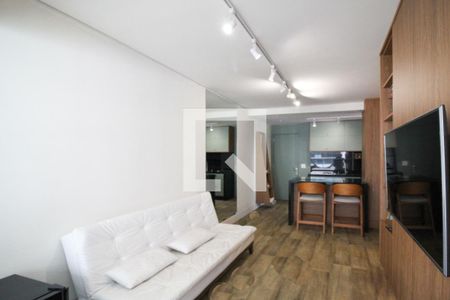 Sala de apartamento à venda com 2 quartos, 105m² em Jardim Caravelas, São Paulo