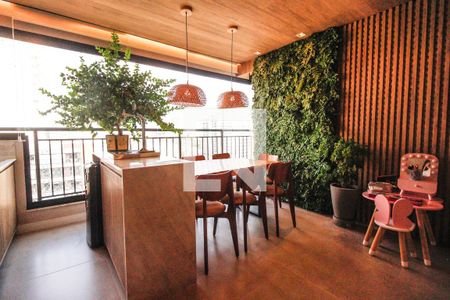 Varanda gourmet de apartamento à venda com 3 quartos, 110m² em Santa Teresinha, São Paulo