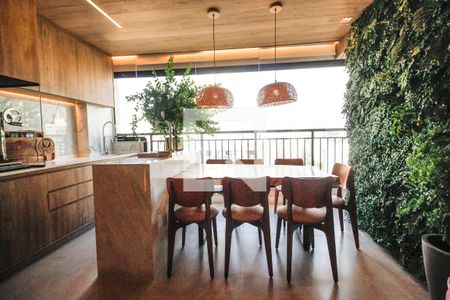 Varanda gourmet de apartamento à venda com 3 quartos, 110m² em Santa Teresinha, São Paulo