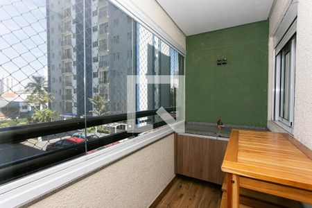 Varanda da Sala de apartamento à venda com 2 quartos, 69m² em Vila Carrão, São Paulo