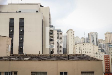 Vista da Varanda Sala de apartamento para alugar com 1 quarto, 40m² em Cerqueira César, São Paulo
