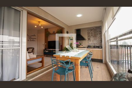 Varanda Gourmet de apartamento à venda com 3 quartos, 83m² em Vila Formosa, São Paulo