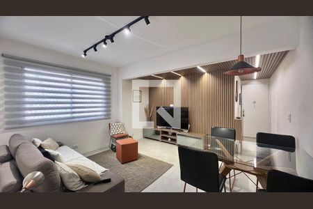 Sala de apartamento à venda com 2 quartos, 58m² em Pinheiros, São Paulo