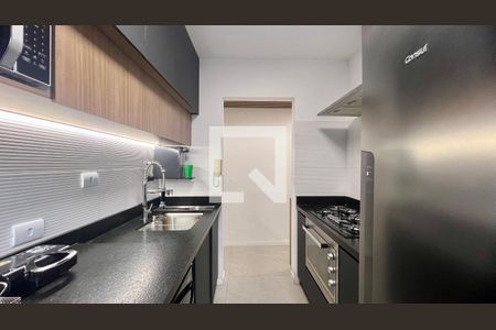 Cozinha de apartamento à venda com 2 quartos, 58m² em Pinheiros, São Paulo