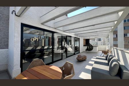 Área comum de kitnet/studio à venda com 1 quarto, 27m² em Pinheiros, São Paulo