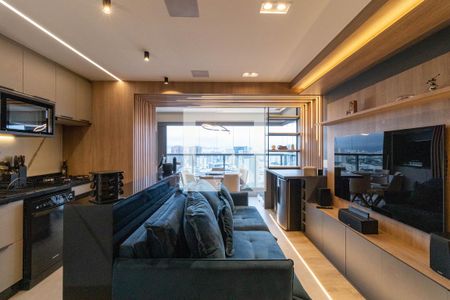 Sala de apartamento à venda com 1 quarto, 51m² em Perdizes, São Paulo