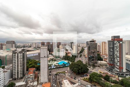 Vista da Varanda de apartamento à venda com 1 quarto, 51m² em Perdizes, São Paulo