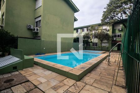 Área comum - Piscina de apartamento à venda com 1 quarto, 45m² em Camaquã, Porto Alegre