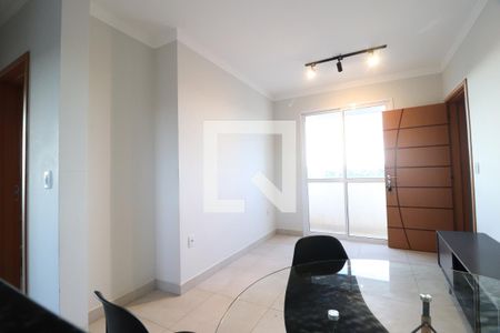 Sala de apartamento para alugar com 2 quartos, 66m² em Santa Mônica, Uberlândia