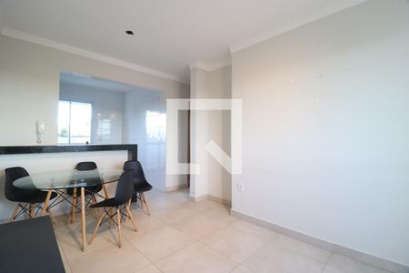 Sala de apartamento para alugar com 2 quartos, 66m² em Santa Mônica, Uberlândia