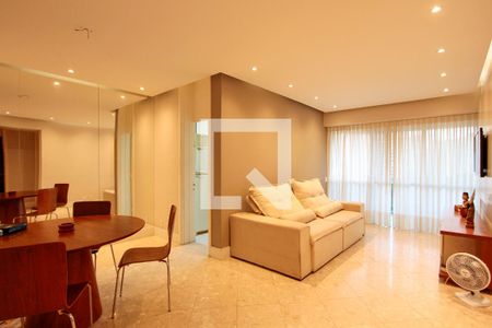 Sala de apartamento para alugar com 1 quarto, 66m² em Barra da Tijuca, Rio de Janeiro