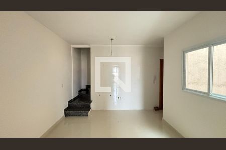 Sala - Cozinha de apartamento à venda com 2 quartos, 85m² em Vila Junqueira, Santo André