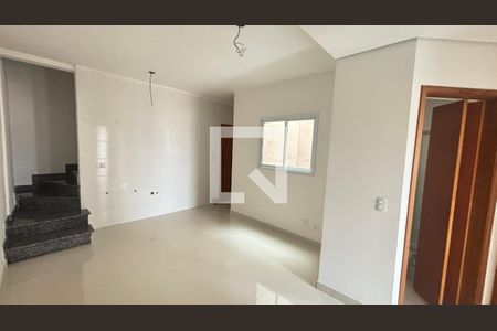 Sala - Cozinha de apartamento à venda com 2 quartos, 85m² em Vila Junqueira, Santo André