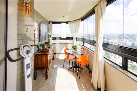 Varanda de apartamento à venda com 3 quartos, 115m² em Buritis, Belo Horizonte