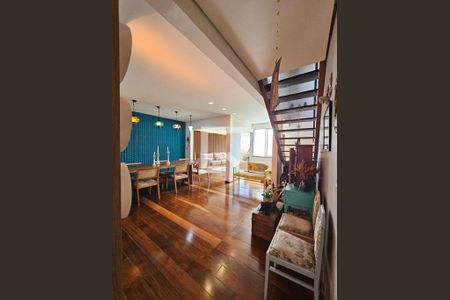 Sala 1 de apartamento à venda com 4 quartos, 305m² em Grajaú, Belo Horizonte