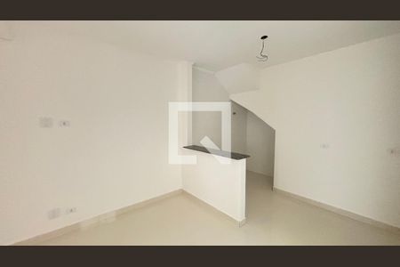 Sala - Cozinha de apartamento à venda com 2 quartos, 85m² em Vila Junqueira, Santo André
