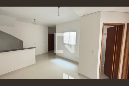 Sala - Cozinha de apartamento à venda com 2 quartos, 85m² em Vila Junqueira, Santo André
