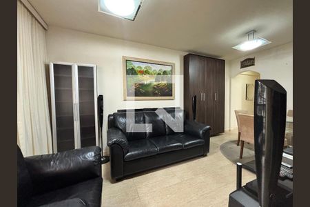 Sala de apartamento à venda com 1 quarto, 53m² em Indianópolis, São Paulo