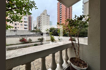 Varanda de apartamento à venda com 1 quarto, 53m² em Indianópolis, São Paulo