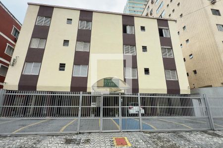 Fachada do Prédio de apartamento para alugar com 1 quarto, 43m² em Vila Tupi, Praia Grande