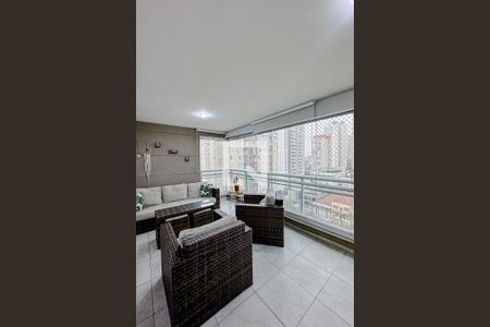 Varanda da Sala de apartamento à venda com 3 quartos, 122m² em Mooca, São Paulo