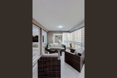 Varanda da Sala de apartamento à venda com 3 quartos, 122m² em Mooca, São Paulo