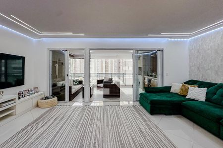 Sala de apartamento à venda com 3 quartos, 122m² em Mooca, São Paulo