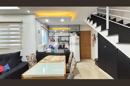 Sala - Sala de Jantar de apartamento à venda com 2 quartos, 90m² em Vila Linda, Santo André