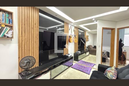 Sala - Sala de Jantar de apartamento à venda com 2 quartos, 90m² em Vila Linda, Santo André