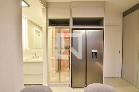 Sala/cozinha de apartamento à venda com 1 quarto, 39m² em Vila Mariana, São Paulo