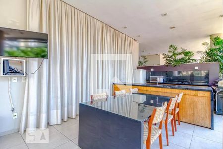 Área comum - Churrasqueira de apartamento à venda com 2 quartos, 55m² em Vila Olímpia, São Paulo