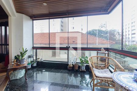 Varanda da Sala de apartamento à venda com 3 quartos, 165m² em Vila Monumento, São Paulo