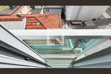 Varanda da Suíte  de apartamento à venda com 2 quartos, 100m² em Vila Valparaíso, Santo André