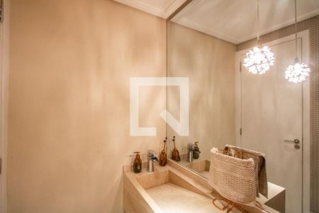 Lavabo de apartamento à venda com 4 quartos, 201m² em Vila Bastos, Santo André