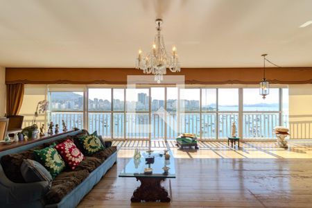 Sala de apartamento à venda com 4 quartos, 270m² em Botafogo, Rio de Janeiro