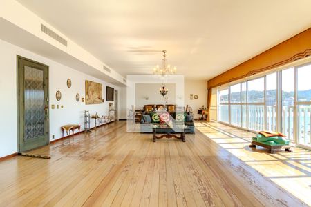 Sala de apartamento à venda com 4 quartos, 270m² em Botafogo, Rio de Janeiro