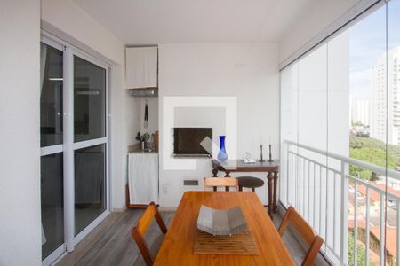 Varanda Sala de apartamento à venda com 2 quartos, 66m² em Brooklin, São Paulo