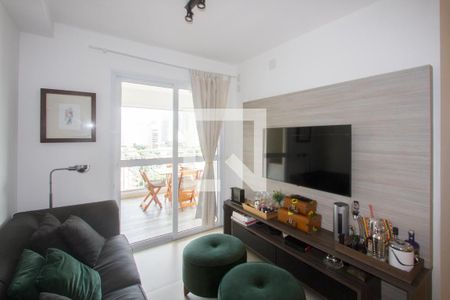 Sala de apartamento à venda com 2 quartos, 66m² em Brooklin, São Paulo