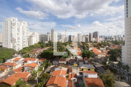 Vista Varanda Sala de apartamento à venda com 2 quartos, 66m² em Brooklin, São Paulo