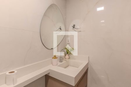 Banheiro de kitnet/studio à venda com 1 quarto, 21m² em Liberdade, São Paulo