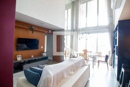 Sala de apartamento à venda com 3 quartos, 121m² em Vila Cordeiro, São Paulo