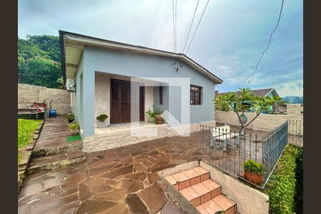 Fachada de casa à venda com 2 quartos, 88m² em Rincão, Novo Hamburgo