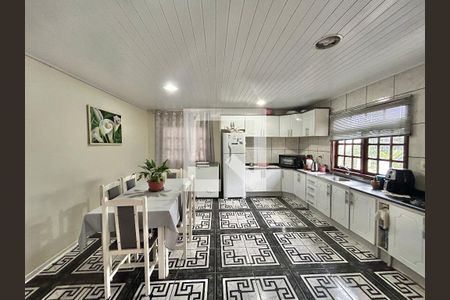 Cozinha de casa à venda com 2 quartos, 88m² em Rincão, Novo Hamburgo