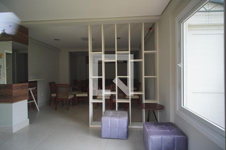 Área comum - Salão de festas de apartamento para alugar com 2 quartos, 61m² em São Sebastião, Porto Alegre
