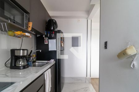 Cozinha de apartamento à venda com 1 quarto, 62m² em Barra Funda, São Paulo