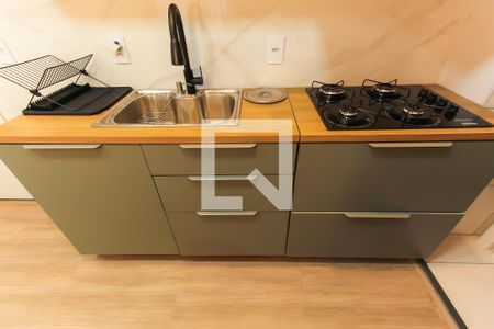 Cozinha de apartamento para alugar com 2 quartos, 40m² em Canindé, São Paulo