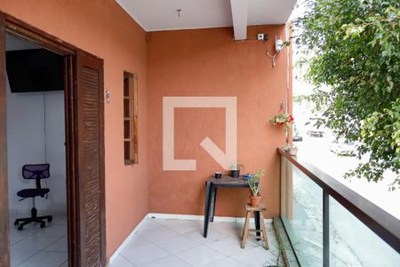 Varanda da Suíte 2 de casa à venda com 5 quartos, 300m² em Bandeiras, Osasco