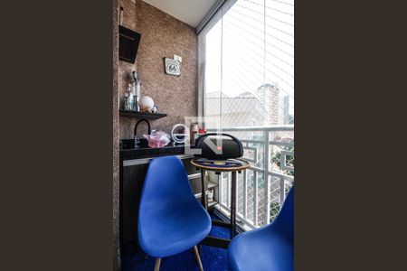 Varanda de apartamento à venda com 2 quartos, 55m² em Jardim Sonia, São Paulo